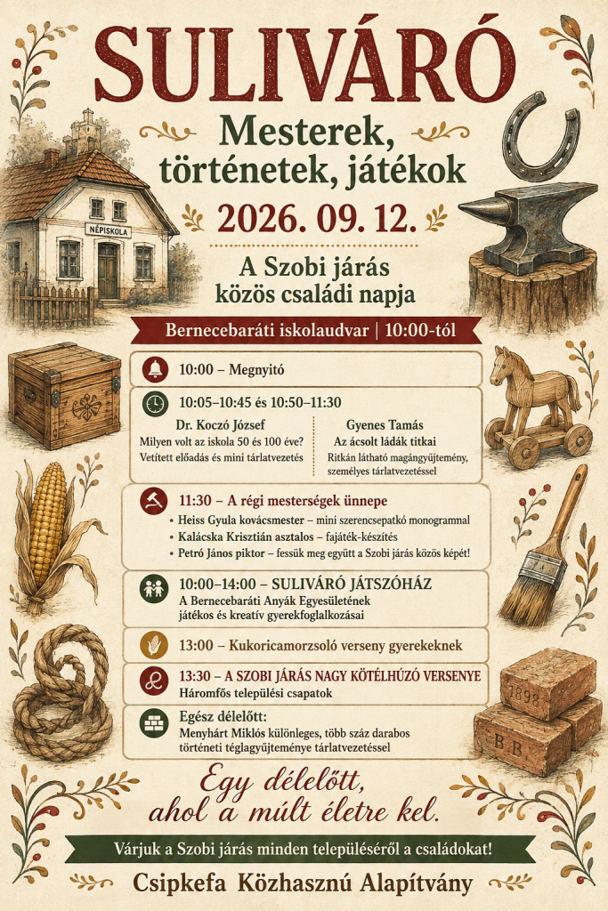 Suliváró – Mesterek, történetek, játékok